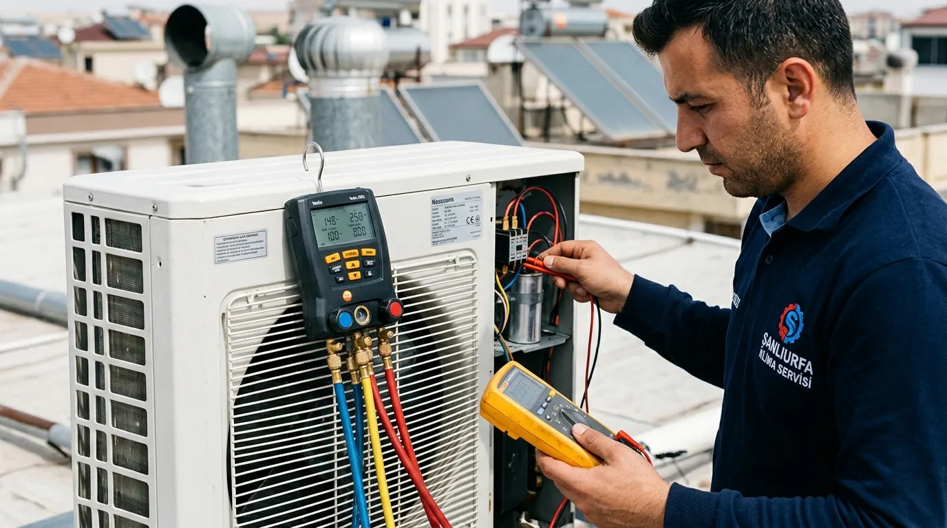 Klima servis çalışması