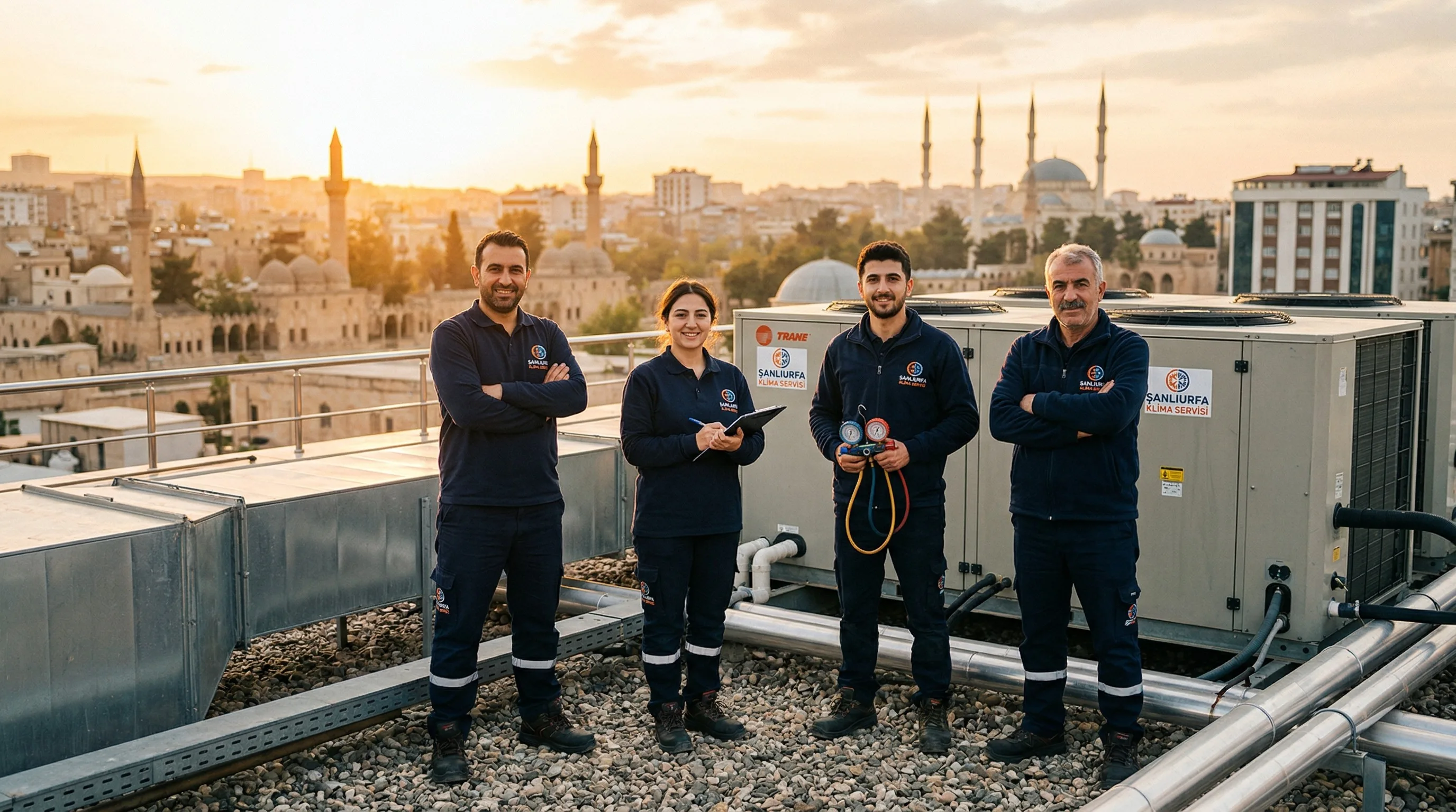 Şanlıurfa Klima Servisi ekibi